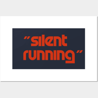 Silent Running Titles (stacked) Posters and Art